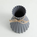 GobekUsa Origami Style European Plastic Flower Vase