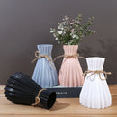 GobekUsa Origami Style European Plastic Flower Vase