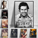 GobekUsa Pablo Escobar Drug Lord Canvas Wall Art