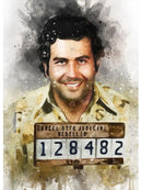 GobekUsa Pablo Escobar Drug Lord Canvas Wall Art