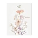 Personalized pink floral letter z wall art nursery decor by Decorbites
