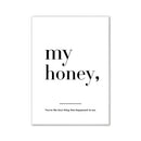 Modern pink aesthetic wall art laughing print bedroom decor