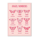 GobekUsa Pink Angel Number Poster - Gallery Wall Art