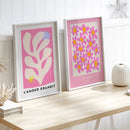 GobekUsa Pink Angel Number Poster - Gallery Wall Art