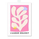 GobekUsa Pink Angel Number Poster - Gallery Wall Art