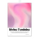 GobekUsa Pink Angel Number Poster - Gallery Wall Art