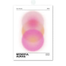 Minimalist pink angel number framed art set bedroom gallery wall art