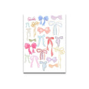 Modern ciao bella pink cartoon print canvas – bedroom wall art by Decorbites