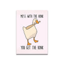 Modern ciao bella pink cartoon print canvas – bedroom wall art by Decorbites