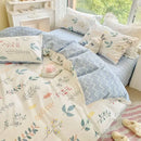 GobekUsa Pink Floral Bedding Set - Queen Size