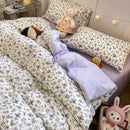 GobekUsa Pink Floral Bedding Set - Queen Size