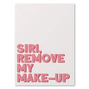 GobekUsa Pink Makeup Funny Quote Art Poster
