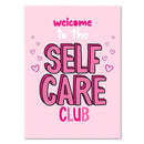 Funny pink quote art poster set bedroom motivational wall decor by Decorbites