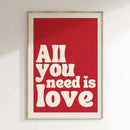 GobekUsa Pink Music Lyrics Wall Art Canvas