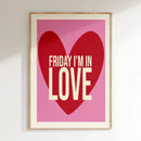 GobekUsa Pink Music Lyrics Wall Art Canvas