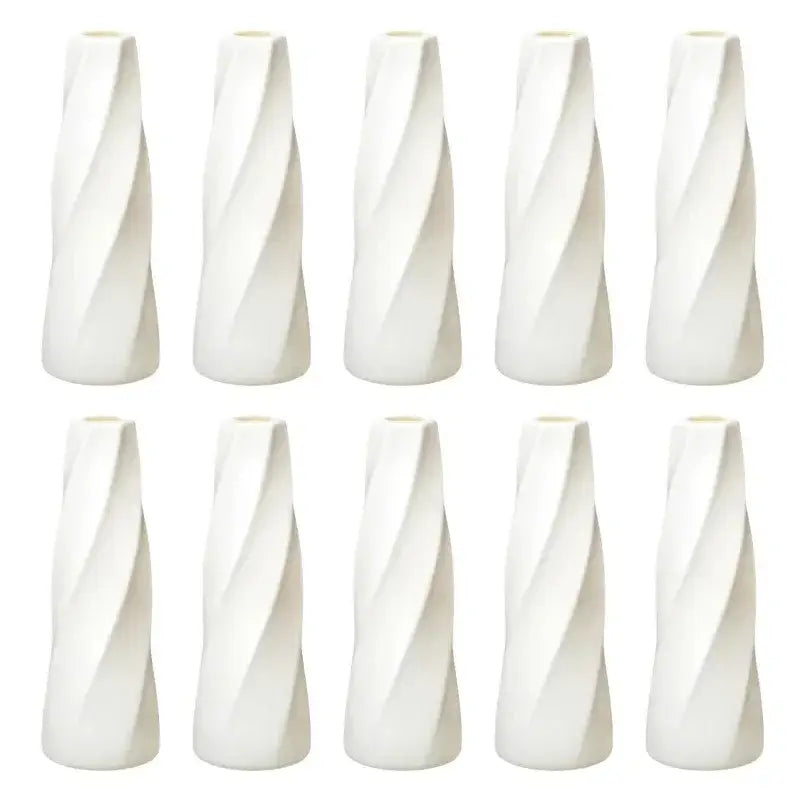 GobekUsa Plastic Retro Flower Vases 6-20 Pack, photo 14 of 17