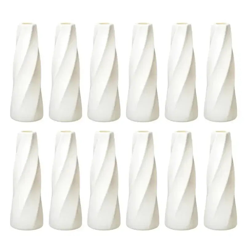 GobekUsa Plastic Retro Flower Vases 6-20 Pack, photo 15 of 17