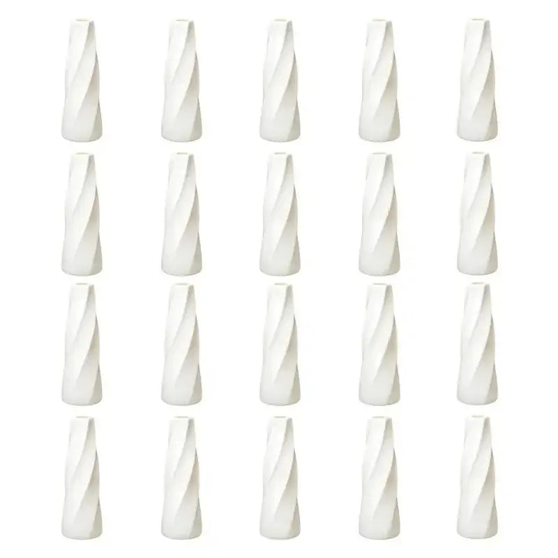 GobekUsa Plastic Retro Flower Vases 6-20 Pack, photo 16 of 17