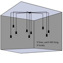 GobekUsa Plug-In Hanging Lights