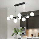 GobekUsa Postmodern Opaline Glass Molecular Island Pendant Light for Dining Room
