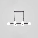 GobekUsa Postmodern Opaline Glass Molecular Island Pendant Light for Dining Room