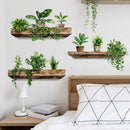 GobekUsa Potted Plant Wall Decals - DIY Home Decoration