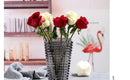 GobekUsa Premium Crystal Glass Vase for Home Décor