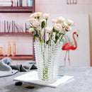 GobekUsa Premium Crystal Glass Vase for Home Décor