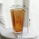 GobekUsa Premium Crystal Glass Vase for Home Décor
