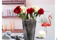 GobekUsa Premium Crystal Glass Vase for Home Décor