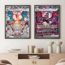 GobekUsa Rare Japanese Anime Charizard Poster Decoration Art