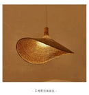GobekUsa Rattan Pendant Light with Dimmable Bamboo Shade by Decorbites