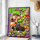 GobekUsa Retro Anime JoJo Wall Posters for Decoration