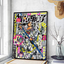 GobekUsa Retro Anime JoJo Wall Posters for Decoration