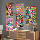 GobekUsa Retro Anime JoJo Wall Posters for Decoration
