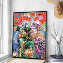 GobekUsa Retro Anime JoJo Wall Posters for Decoration