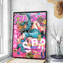 GobekUsa Retro Anime JoJo Wall Posters for Decoration