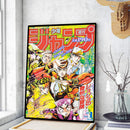GobekUsa Retro Anime JoJo Wall Posters for Decoration