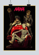 Retro anime nana kraft paper poster bedroom wall decor by Decorbites