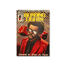 GobekUsa Retro Canvas Print: Hip Hop Singer Album Cover