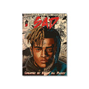 GobekUsa Retro Canvas Print: Hip Hop Singer Album Cover