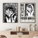 GobekUsa Retro Cool Girl Poster for Home Decor