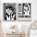 GobekUsa Retro Cool Girl Poster for Home Decor