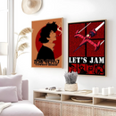 GobekUsa Retro Cowboy Bebop Anime Poster for Home Decor