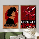 GobekUsa Retro Cowboy Bebop Anime Poster for Home Decor