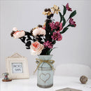 GobekUsa Retro Floral Metal Vase Holder - Wedding Garden Style