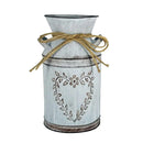 GobekUsa Retro Floral Metal Vase Holder - Wedding Garden Style