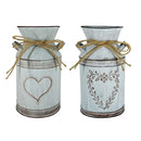 GobekUsa Retro Floral Metal Vase Holder - Wedding Garden Style
