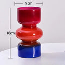 GobekUsa Retro Glass Vase for DIY Flower Arrangements