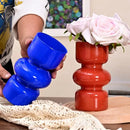 GobekUsa Retro Glass Vase for DIY Flower Arrangements